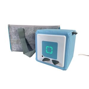 Tonies Toniebox Audio Player Blue Kids Story Speaker Charger Storage Bin